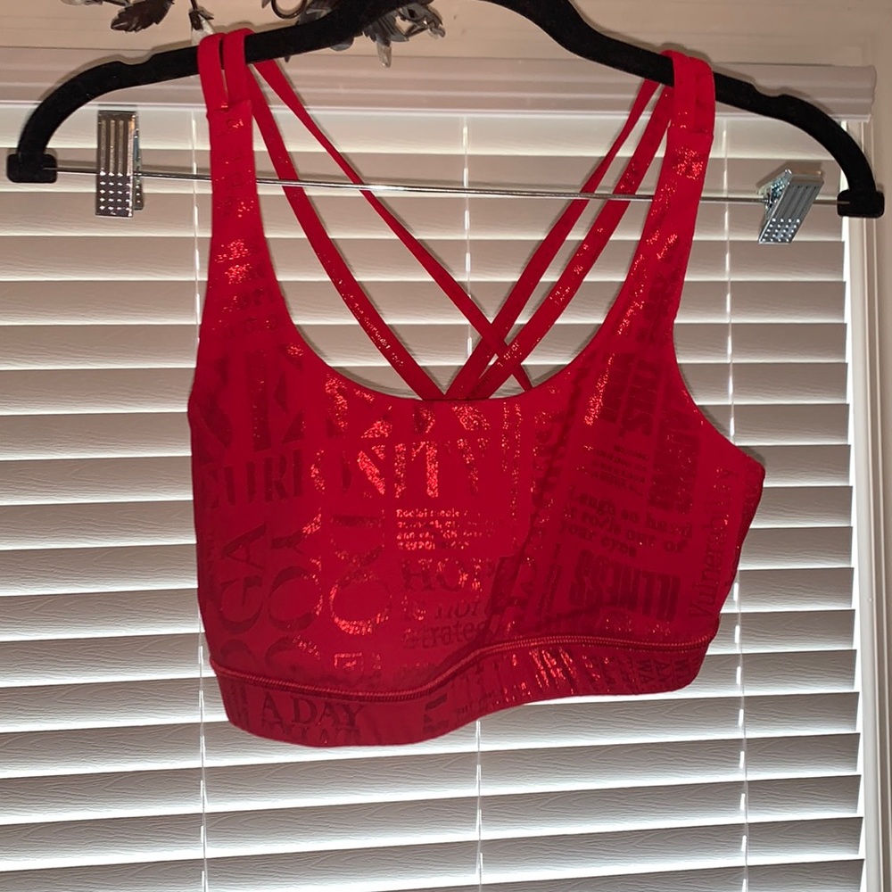 LULULEMON sports bra size:8